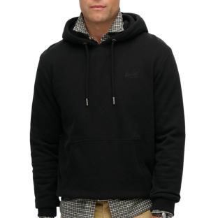 Sweatshirt Schwarz Herren Superdry Essential Logo Ansicht 0