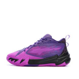 Chaussures de basketball violettes Homme Puma Scoot Zeros Purple Lightning pas cher