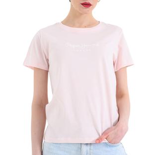 T-Shirt Rose clair Femme Pepe jeans Pjl L vue 0