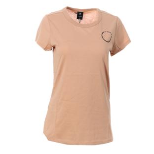 Camiseta G-Star Raw Circle rosa, mujer ver 0