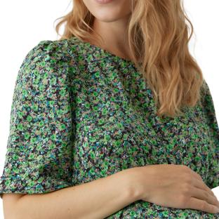 Robe de Grossesse Verte Femme Vero Moda Marternity Janina vue 3