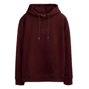 Sweat à Capuche Bordeaux Homme Teddy Smith Jim pas cher