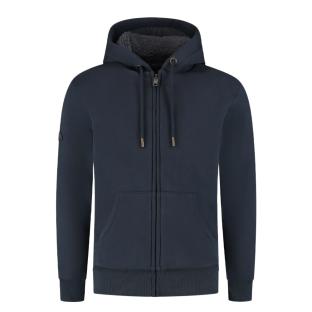 Veste Zippé Marine Homme Superdry Borg pas cher