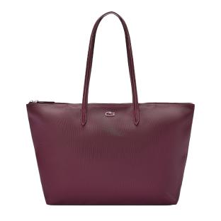 Sac Cabas Bordeaux Femme Lacoste L.12.12 Concept vue 0