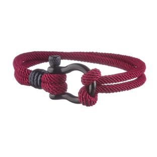 Bracelet Rouge Homme Geographical Norway 315006 pas cher