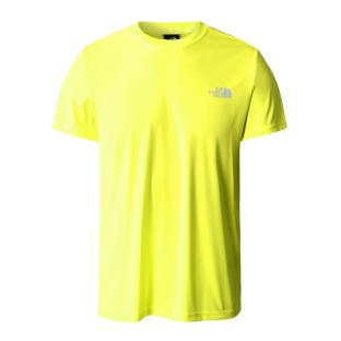 T-shirt Jaune Homme The North Face Reaxion Red pas cher