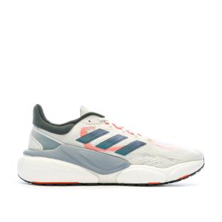 Chaussures de Running Blanches/Gris Homme Adidas Solarboost 5 vue 2
