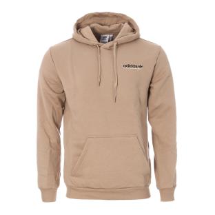 Sweat Marron Homme Adidas Hoodie pas cher
