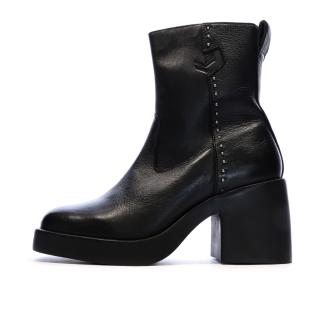 Bottines Noir Femme Kaporal Azra vue 0
