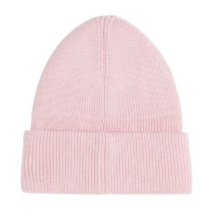 Bonnet Rouge Femme Tommy Hilfiger Linear Beanie vue 2