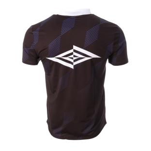Polo Noir/Bleu Homme Umbro King 22e vue 2