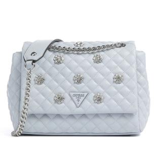 Sac à Bandoulière Bleu Clair Femme GUESS Xbody vue 0