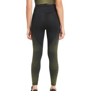Legging Noir/Jaune Femme Puma Wais 7/8 vue 2