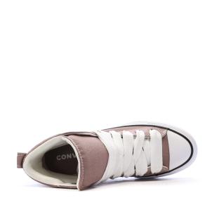 Baskets Taupe Femme Converse Chuck Taylor All Star Puff vue 4