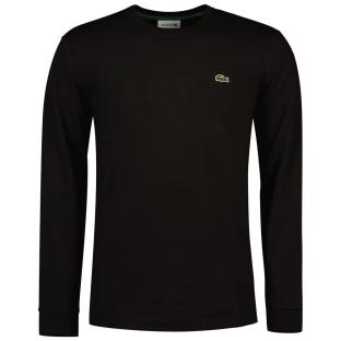 T-Shirt Manches longues Noir Mixte Lacoste TH3662 vue 0
