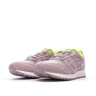 Baskets Roses/Jaunes Femme Asics Gelsaga vue 6