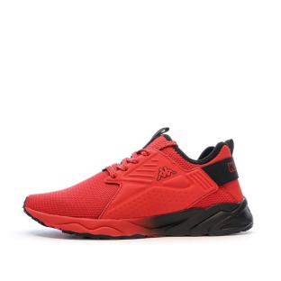 Baskets Noires/Rouge Garçon Kappa San Puerto Lace vue 0