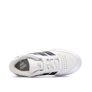 Adidas Courtblock White/Black Boys’ Trainers Photo of the Espace des Marques %store% store - view of %key%