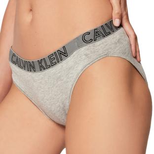 Culotte Bikini Gris Femme Calvin Klein Jeans pas cher