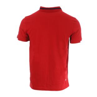 Polo Rouge Homme Hungaria Irazu vue 2