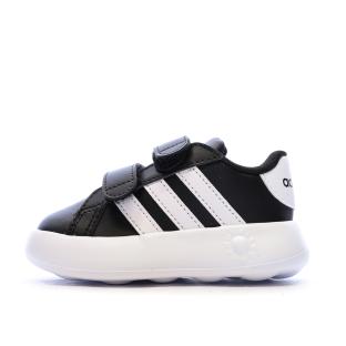Baskets Noir Garçon bébé Adidas Advantage pas cher
