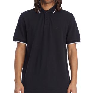 Polo Noir Homme Dc shoes Coldbrew vue 0