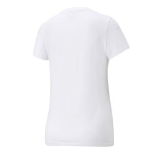T-shirt Blanc Femme Puma Ess+ Metallic vue 2