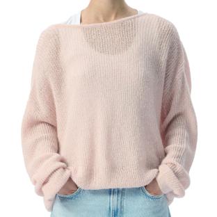 Pull Rose Femme Teddy Smith Mady pas cher