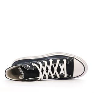 Baskets Noires Femme Converse All Star Lugged A08258C vue 3