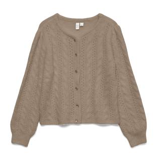 Gilet Taupe Femme Vero Moda Gabrielle vue 0