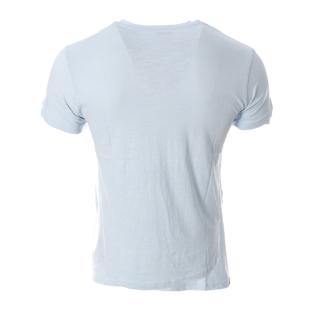 T-shirt Bleu Clair Homme Paname Brothers TAZIO vue 2