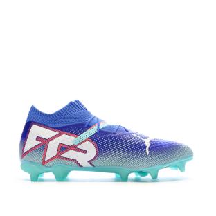 Chaussures de Foot Bleues Homme Puma Future 7 Pro FG/AG vue 2
