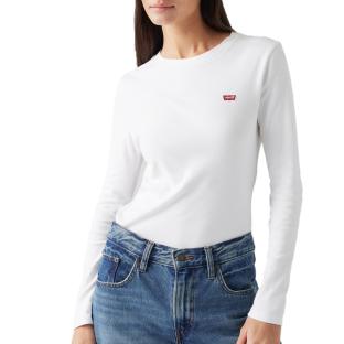 T-Shirt Blanc Femme Levi's Essential Neutrals pas cher