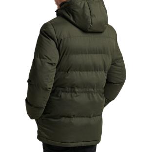 Parka Kaki Homme Superdry Microfibre vue 2