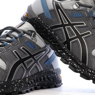 Chaussures de running Grises/Bleu Homme Asics Citrek vue 7
