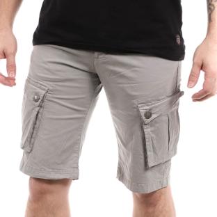 Bermuda Cargo Gris Homme Paname Brothers Betty pas cher