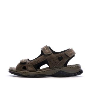 Sandalias marrones para hombre TBS JOHALIN ver 0