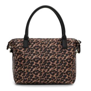 Sac à Bandoulière Noir/Léopard Femme Tamaris 33522 vue 2