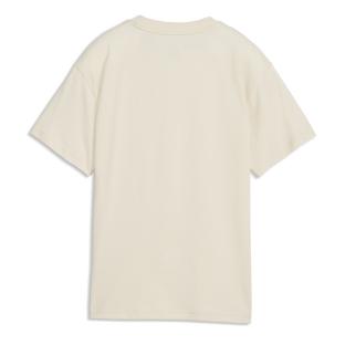 T-Shirt Beige Garçon Puma Graphic vue 0