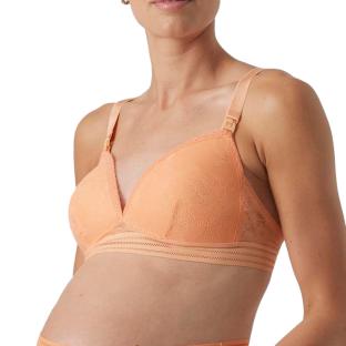 Soutien Gorge D'allaitement Orange Femme Mamalicious New Lace vue 0