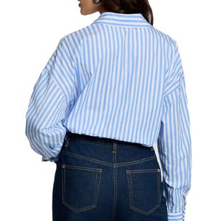 Chemise Bleu à Rayures Femme Morgan CARAY vue 0