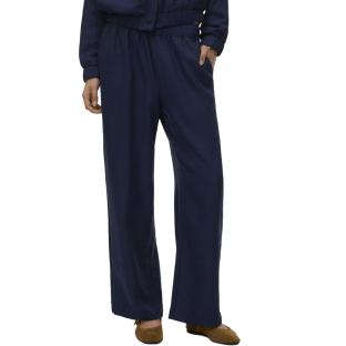 Pantalon fluide Marine Femme Vero Moda Melaneyss vue 0