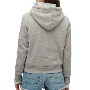 Sweat Gris Femme Superdry Lot 54 Hood vue 2
