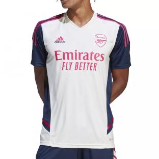 Arsenal Maillot d'Entrainement Blanc Homme Adidas 2022/2023 pas cher
