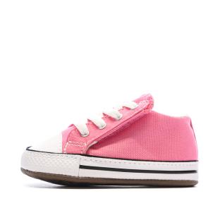 Baskets Rose Bébé Converse Cribster vue 2