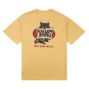 T-Shirt Jaune Homme Vans Racoon vue 2