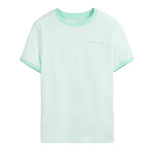 T-shirt Vert Menthe Garçon Teddy Smith 61007493D vue 0