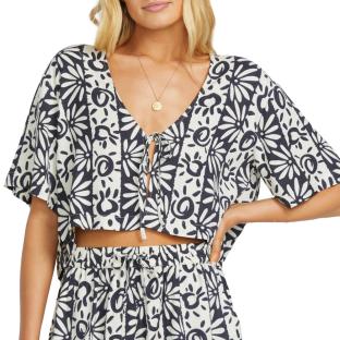 Chemise Noir/Ecru Femme Billabong Sunflower vue 0