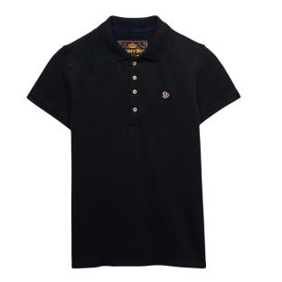 Superdry Heritage Slim Fit Women’s Navy Polo Shirt Photo of the Espace des Marques %store% store - view of %key%