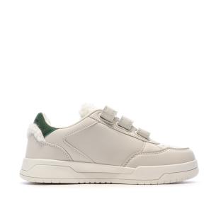 Baskets Ecru/Verte Femme Teddy Smith Sra C vue 0